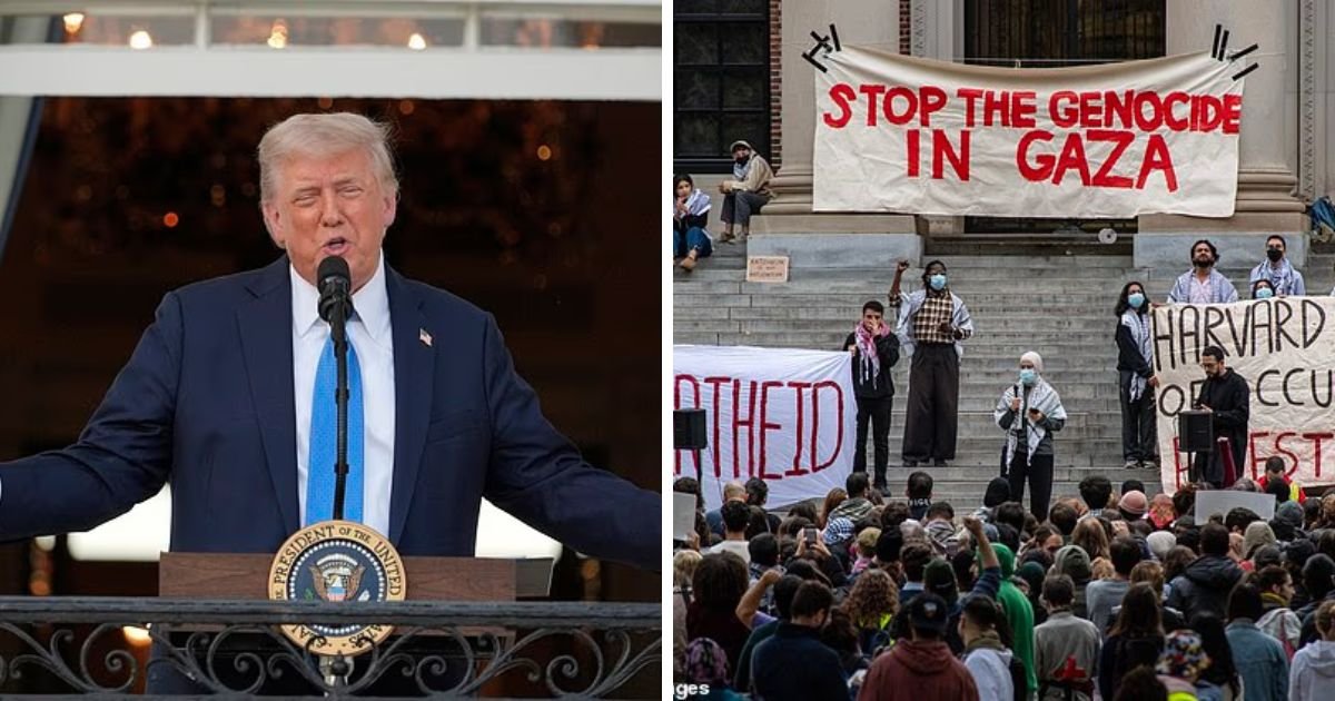 Trump Suspends Harvard University's Foreign Student Visa Program for 'Undermining' National Security copy of articles thumbnail 1200 x 630 96.jpg?resize=732,290 - Trump Suspends Harvard University's Foreign Student Visa Program for 'Undermining' National Security