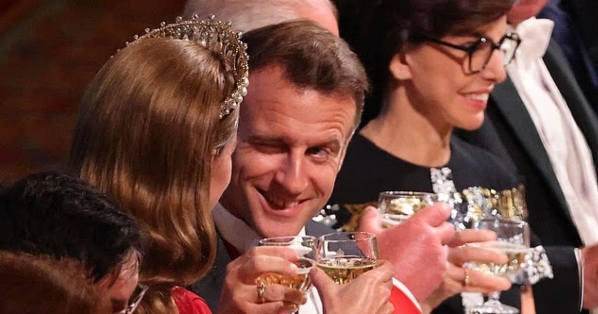 copy of articles thumbnail 1200 x 630 2025 07 10t161252 968.jpg?resize=412,275 - French President Called Out For ‘Cheeky Wink’ At Princess Kate During Foreign Visit After Being SNUBBED By Wife