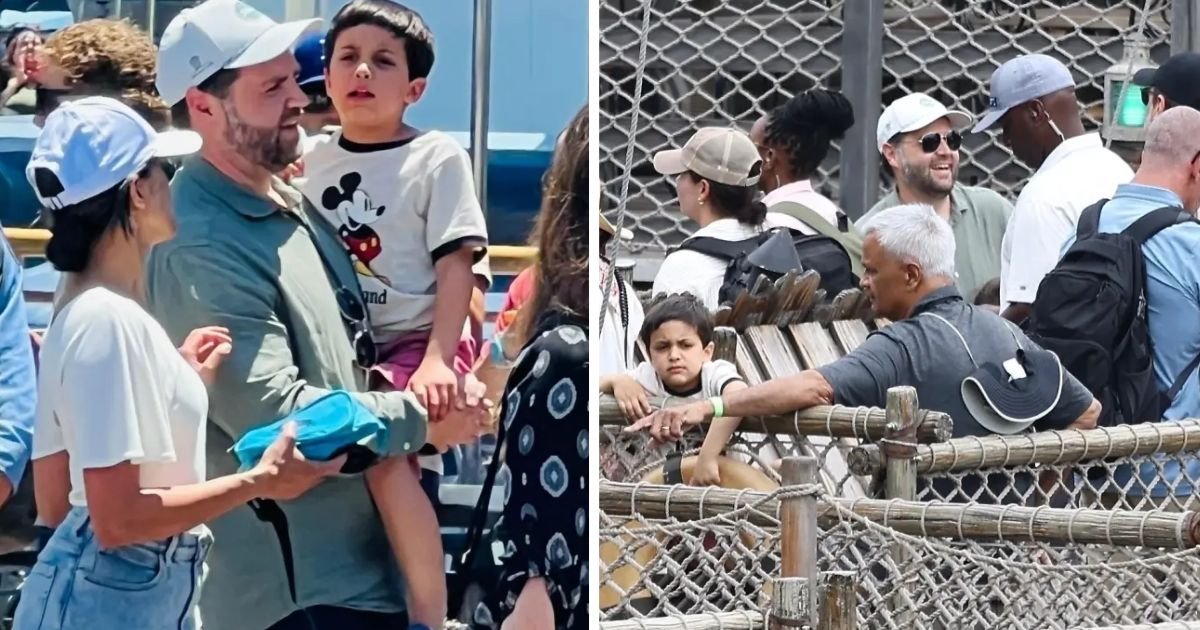 copy of articles thumbnail 1200 x 630 2025 07 14t133608 346.jpg?resize=412,275 - Protesters Target US Vice President JD Vance and His Family At Disneyland As They Run For Cover