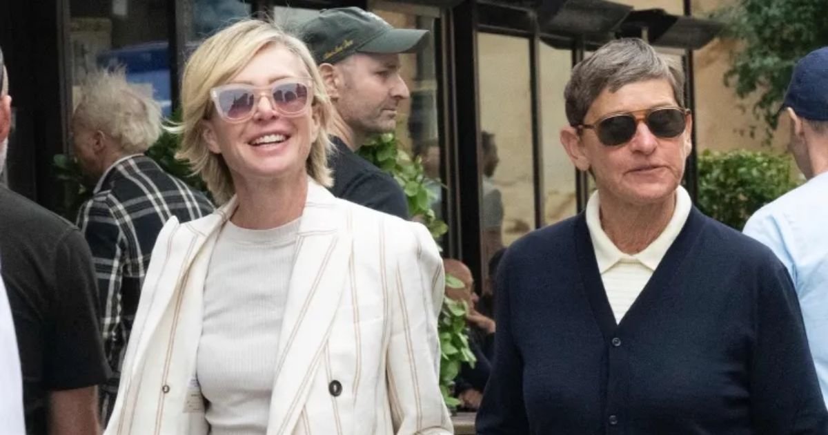 copy of articles thumbnail 1200 x 630 2025 07 31t154503 853.jpg?resize=412,232 - Ellen DeGeneres and Portia de Rossi Unveil New Looks After Listing Their Cotswolds Home As Star Says She’s ‘Ready To Return to Hosting’