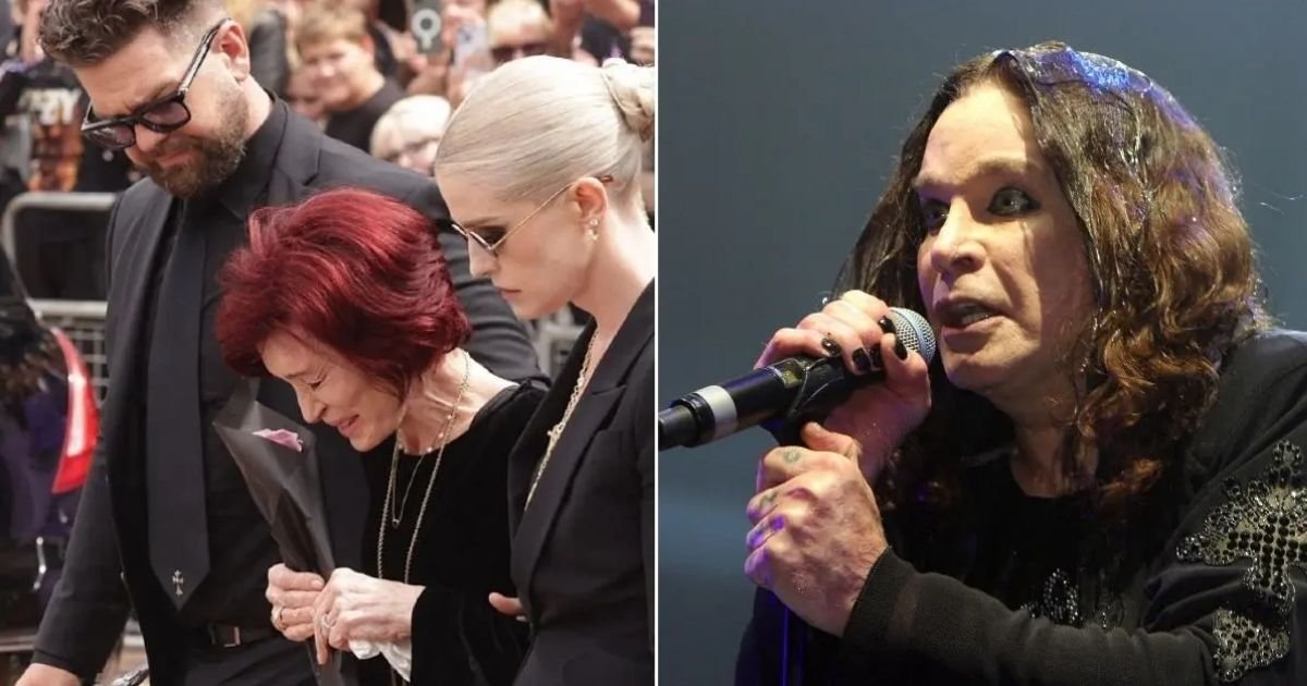 copy of articles thumbnail 1200 x 630 2025 07 31t154952 575.jpg?resize=412,232 - Ozzy Osbourne’s Frail Wife Sharon Broke Down In Tears And Was 'Barely Able To Stand' At Funeral Alongside Their Kids