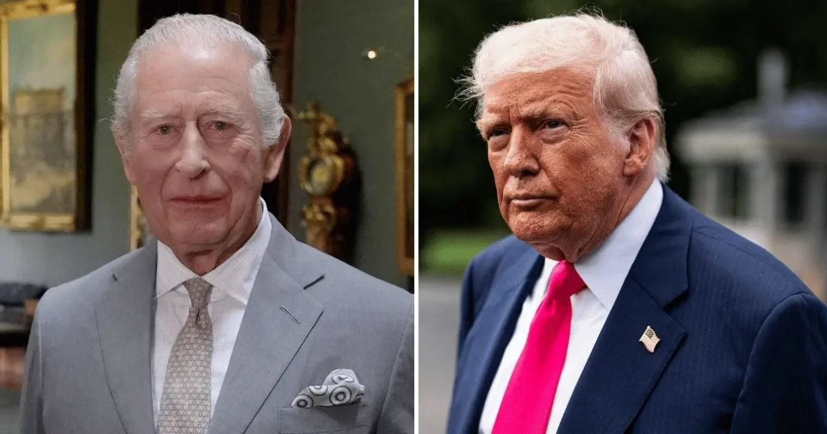 copy of articles thumbnail 1200 x 630 2025 07 31t155904 215.jpg?resize=412,232 - Royal Showdown Looms as King Charles Privately Confides He’s 'Appalled' by Trump Remark — as Aides Fear Prez Will Break Royal Protocol