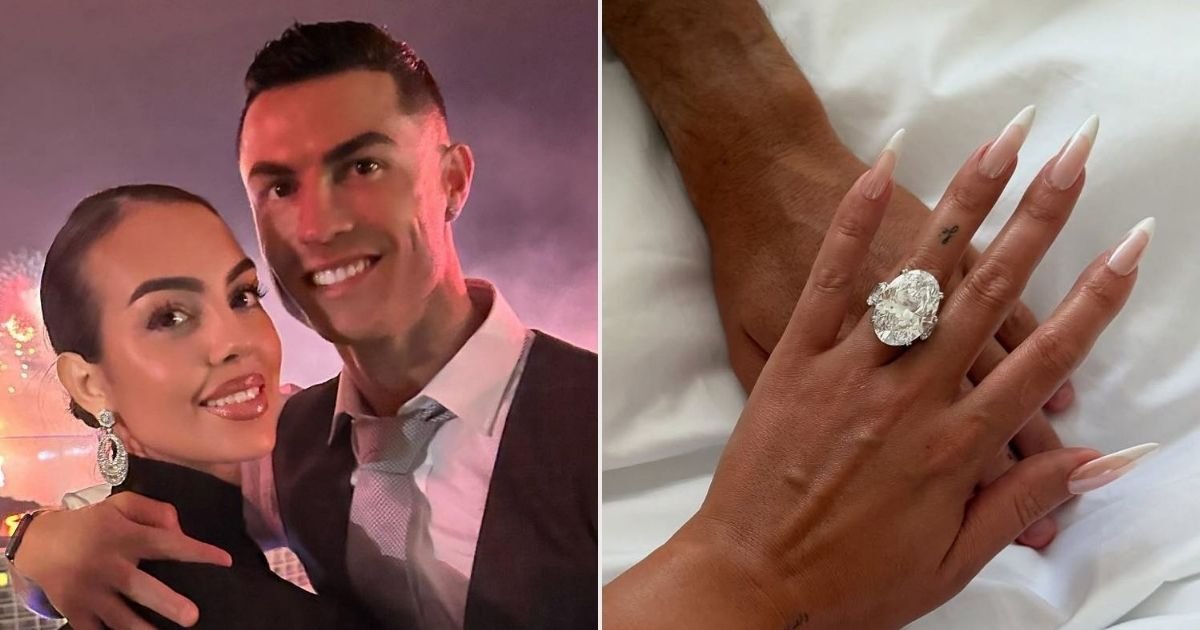 copy of articles thumbnail 1200 x 630 2025 08 12t151250 159.jpg?resize=412,275 - Cristiano Ronaldo and Georgina Rodríguez are FINALLY Engaged As Star Player’s Fiancée Reveals GIANT Diamond Ring