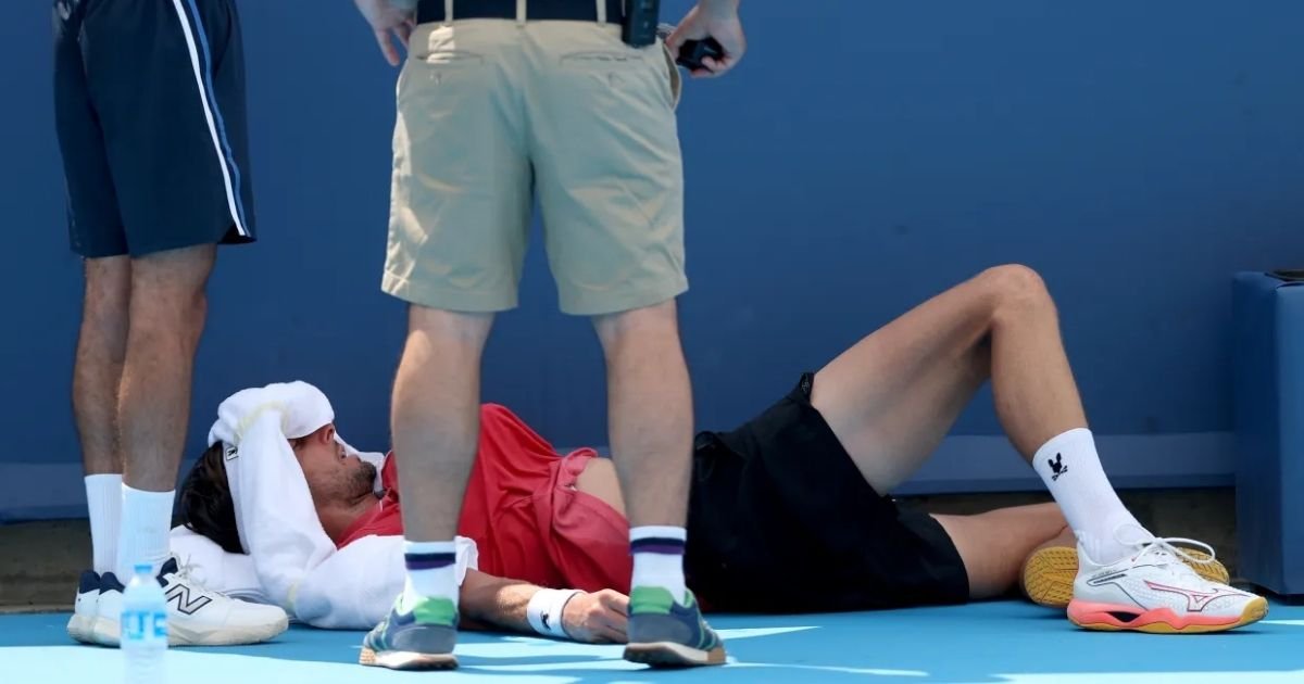 copy of articles thumbnail 1200 x 630 2025 08 12t151547 957.jpg?resize=412,275 - Tennis star collapses on court due to heat in worrying scenes before being forced to retire at Cincinnati Open
