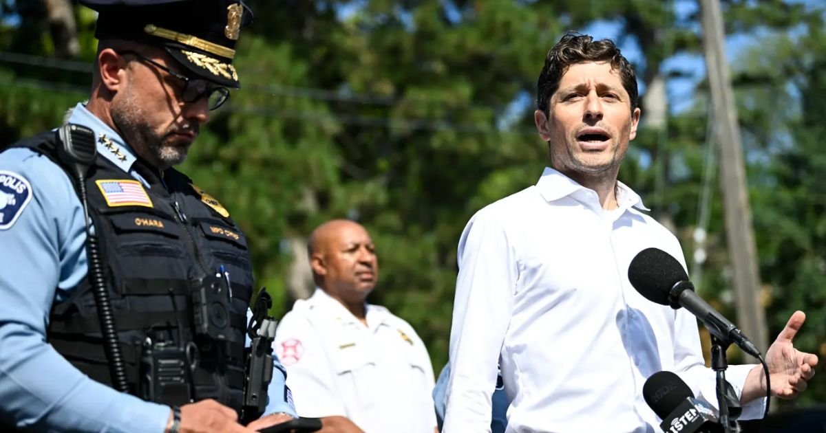 copy of articles thumbnail 1200 x 630 2025 08 28t063637 571.jpg?resize=412,232 - Minneapolis mayor uses Catholic school shooting presser to speak out about transgender rights — as gunman ID’d as trans